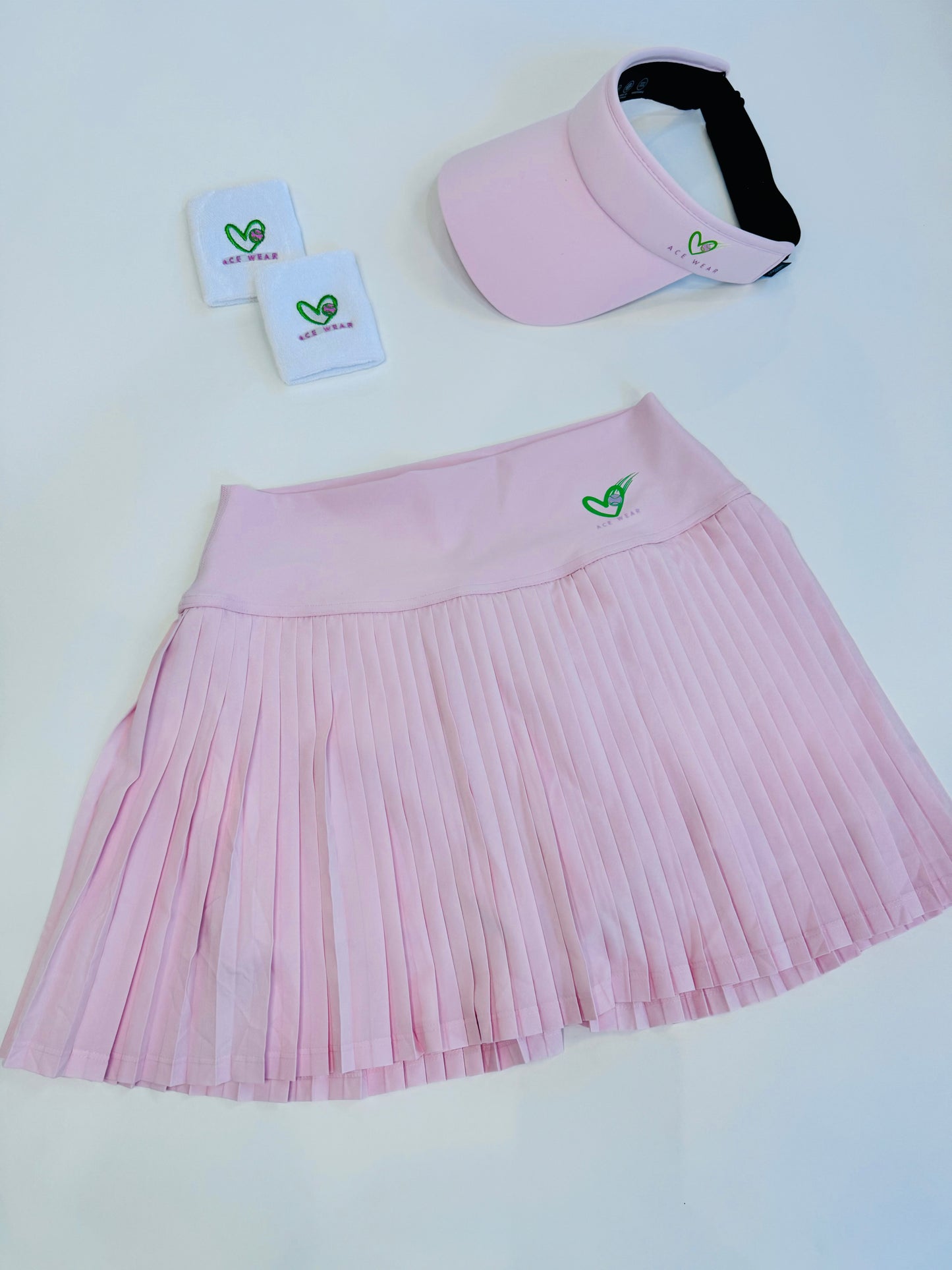 Mini pleated tennis skirt